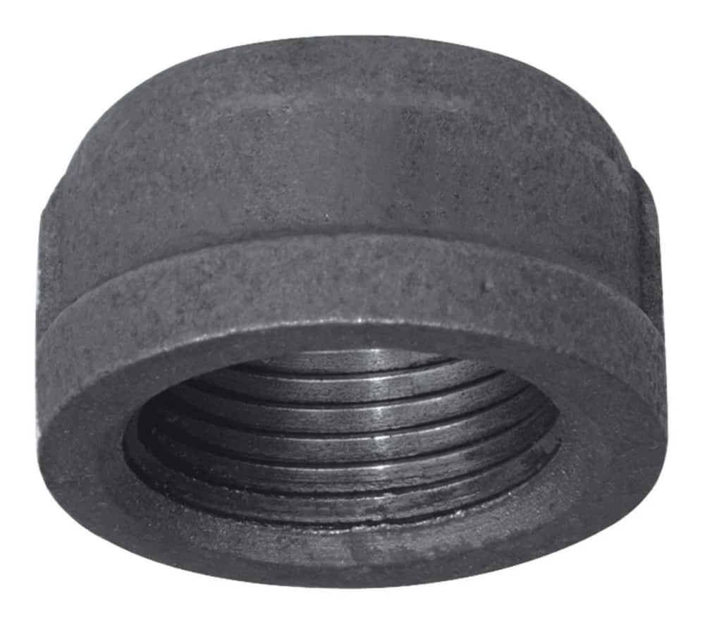 Aqua-Dynamic Black Galvanized Fitting, Cap, 1-in 2 Aqua-Dynamic Black Galvanized Fitting, Cap, 1-in - Image 2