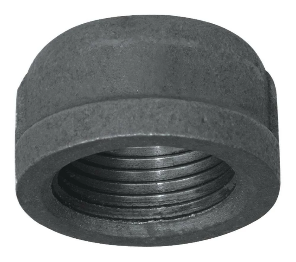 Aqua-Dynamic Black Galvanized Fitting, Cap, 3/4-in 2 Aqua-Dynamic Black Galvanized Fitting, Cap, 3/4-in - Image 2