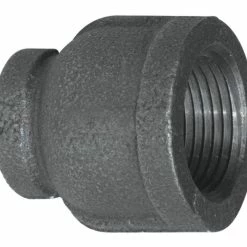 Aqua-Dynamic Black Galvanized Iron Fitting, Coupling, 1 X 3/4-in