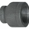 Aqua-Dynamic Black Galvanized Iron Fitting, Coupling, 3/4-in X 1/2-in