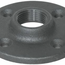 Aqua-Dynamic Black Galvanized Fitting, Flange, 3/4-in
