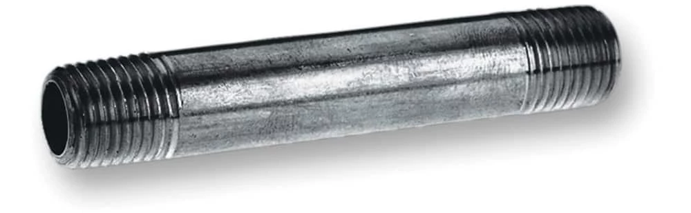 Aqua-Dynamic Black Galvanized Nipple, 3/4-in X 2-in 1 Aqua-Dynamic Black Galvanized Nipple, 3/4-in X 2-in