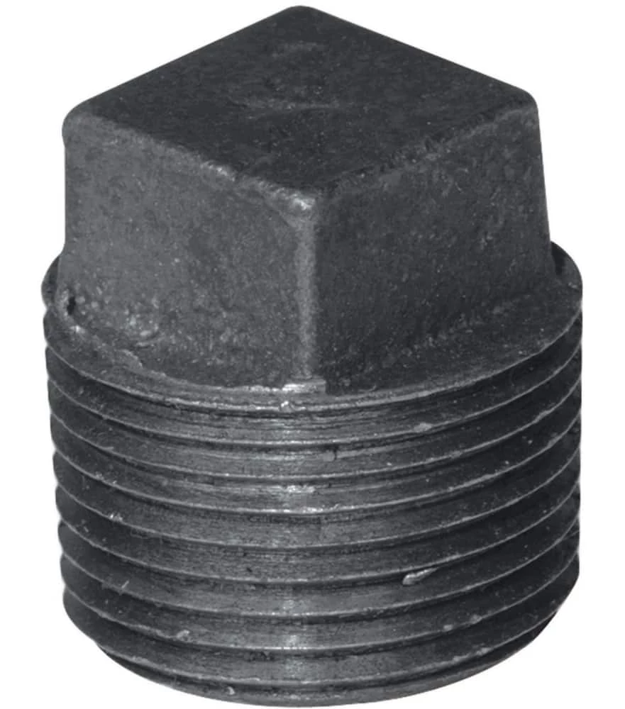 Aqua-Dynamic Black Galvanized Fitting, Plug, 3/4-in 1 Aqua-Dynamic Black Galvanized Fitting, Plug, 3/4-in