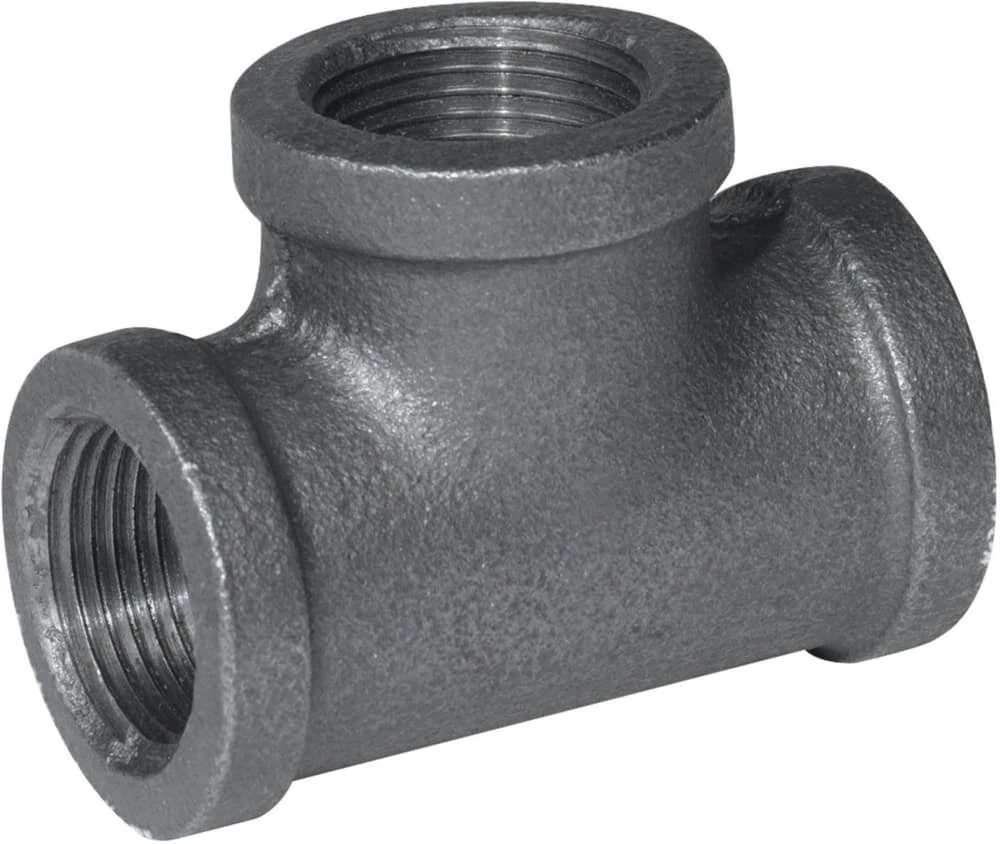 Aqua-Dynamic Black Galvanized Fitting, Tee, 1-in 3 Aqua-Dynamic Black Galvanized Fitting, Tee, 1-in - Image 3