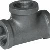Aqua-Dynamic Black Galvanized Fitting, Tee, 1/2-in