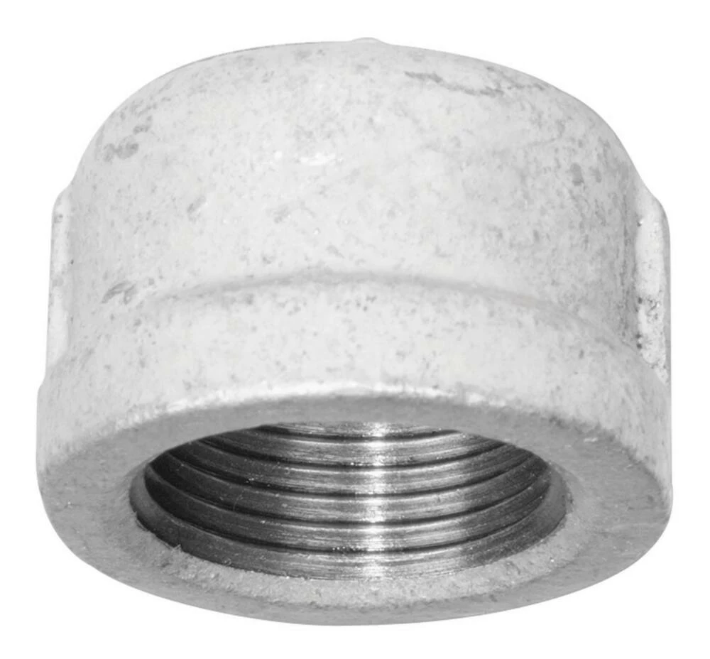Aqua-Dynamic Galvanized Iron Fitting, Cap, 3/4-in 2 Aqua-Dynamic Galvanized Iron Fitting, Cap, 3/4-in - Image 2