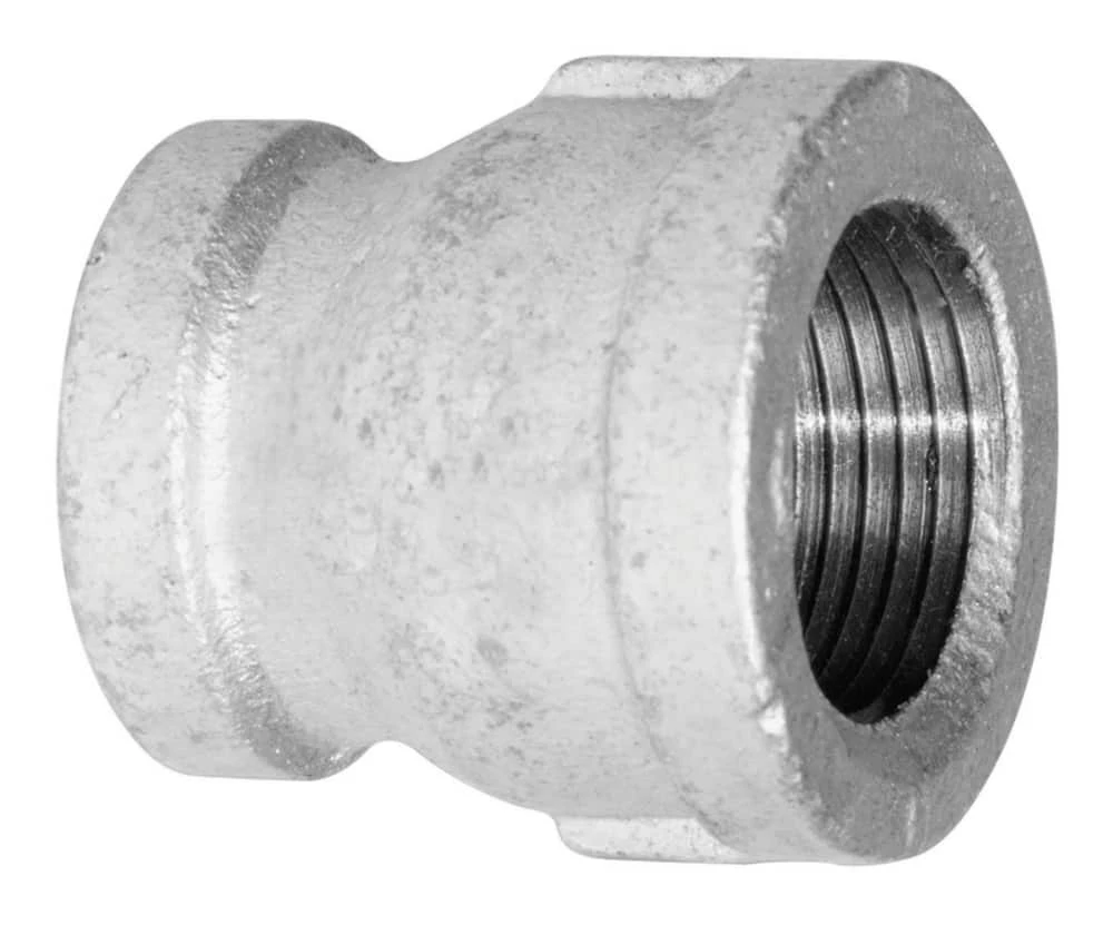 Aqua-Dynamic Galvanized Iron Fitting, Coupling, 1-1/4 X 1-in 1 Aqua-Dynamic Galvanized Iron Fitting, Coupling, 1-1/4 X 1-in