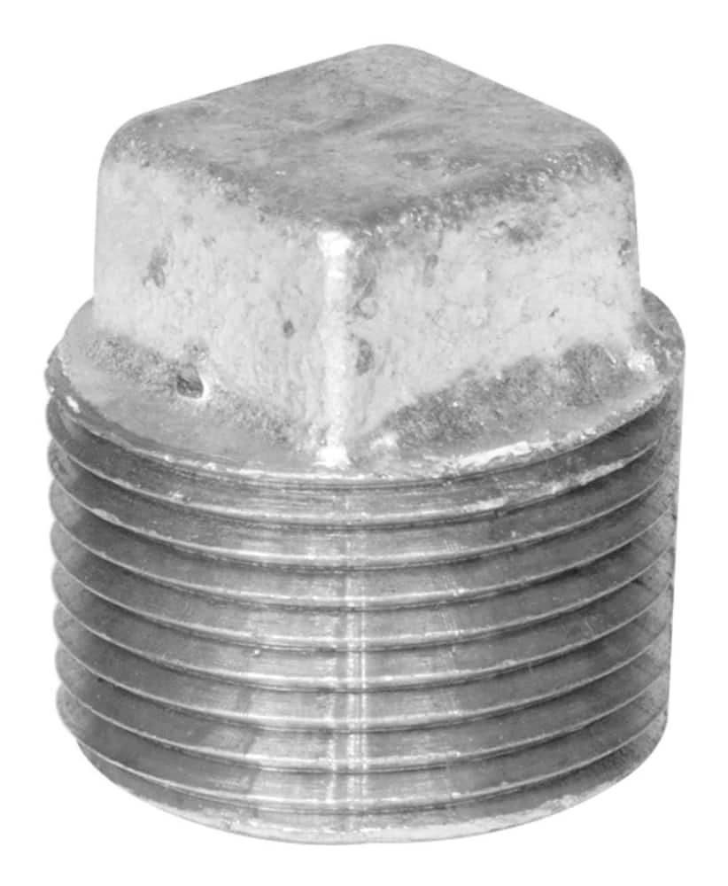 Aqua-Dynamic Galvanized Fitting, Iron Plug, 3/8-in 2 Aqua-Dynamic Galvanized Fitting, Iron Plug, 3/8-in - Image 2