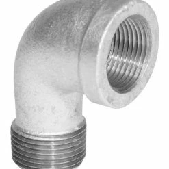 Aqua-Dynamic 90-Degree Galvanized Iron Fitting, Street Elbow, 1/4-in