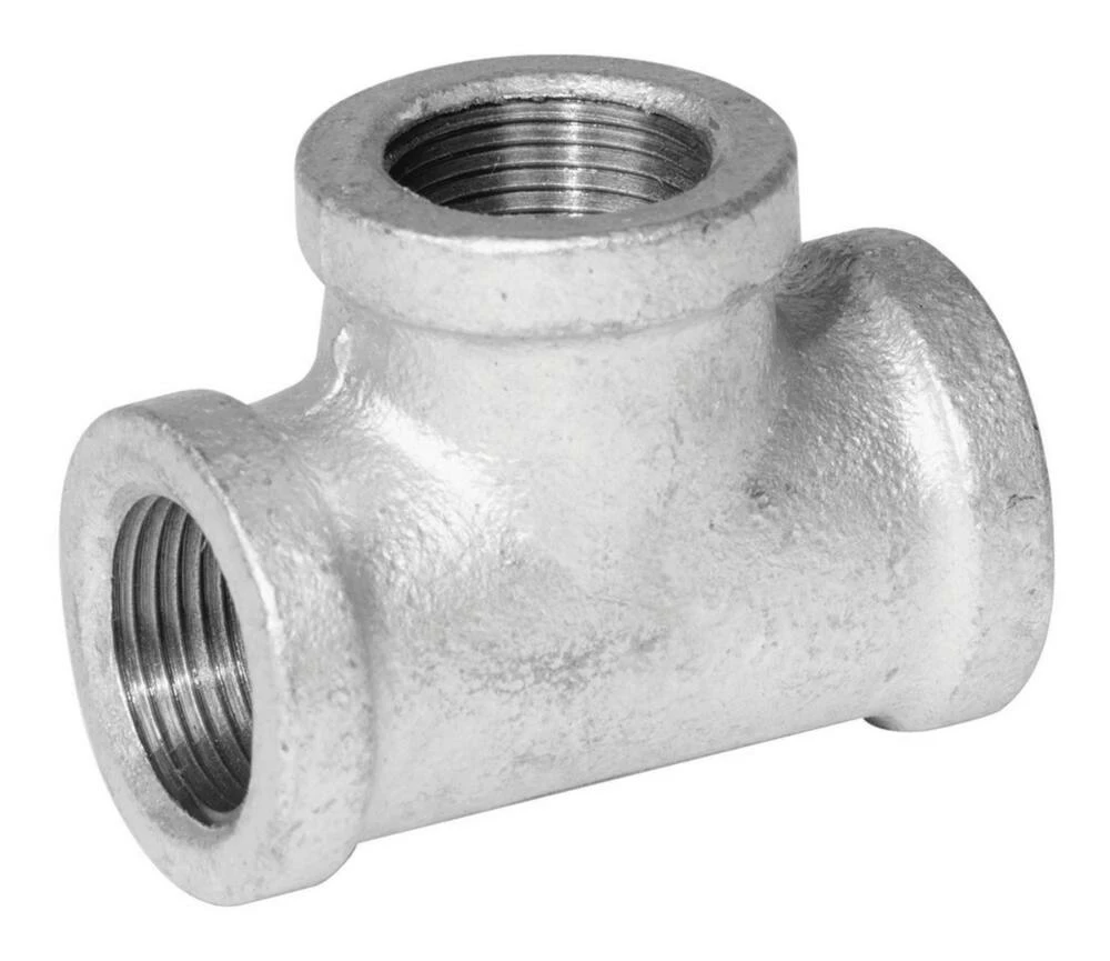 Aqua-Dynamic Galvanized Fitting, Tee, 3/8-in 1 Aqua-Dynamic Galvanized Fitting, Tee, 3/8-in