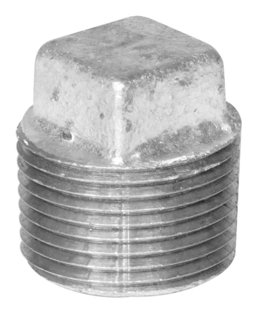 Aqua-Dynamic Galvanized Fitting, Iron Plug, 1-in 1 Aqua-Dynamic Galvanized Fitting, Iron Plug, 1-in