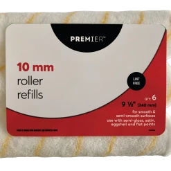 Premier Paint Premier Lint Free Paint Roller Refills, 6-pk, 10-mm