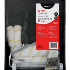 Premier Paint Premier Lint Free Paint Roller Set, 10-mm, 8-pc