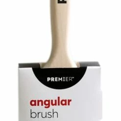 Premier Paint Premier Angle Poly Paint Brush For Trim & Cutting, 3-in