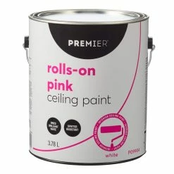 Premier Paint Premier Rolls-On Pink Interior Ceiling Paint, White, 3.78-L/1-Gallon 5 Premier Paint Premier Rolls-On Pink Interior Ceiling Paint, White, 3.78-L/1-Gallon -Aqua-Dynamic Store premier ceiling paint pink g 5f552652 a165 4d54 97ca bc3107c2bf8b
