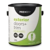 Premier Paint Premier Exterior Doors & Trim Paint, Superior Coverage, Semi-Gloss, Gallon