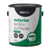 Premier Paint Premier Exterior Walls & Surfaces Paint, Superior Coverage, Flat, Gallon