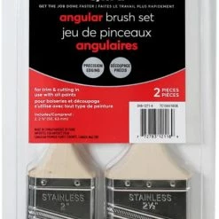 Premier Paint Premier Extra Angle Paint Brushes For Trim And Cutting, 2-pk
