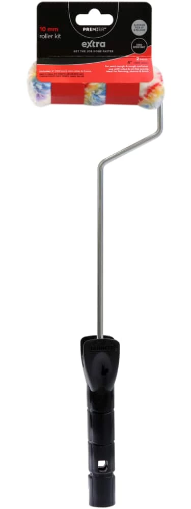 Premier Paint Premier Extra Exterior/Interior Mini Paint Roller Refill, 4-in 1 Premier Paint Premier Extra Exterior/Interior Mini Paint Roller Refill, 4-in