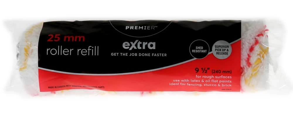 Premier Paint Premier Extra Exterior/Interior Paint Roller, 9.5-in 1 Premier Paint Premier Extra Exterior/Interior Paint Roller, 9.5-in