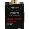 Premier Paint Premier Extra Angle Paint Brush With Short Handle, 2-in