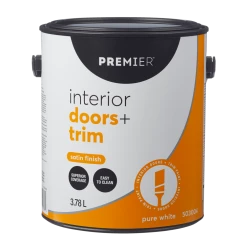 Premier Paint Premier Interior Doors & Trim Satin White Gallon