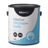 Premier Paint Premier Interior Kitchen & Bathroom Paint, Superior Coverage, Satin, Gallon