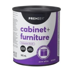 Premier Paint Premier Cabinet & Furniture Paint, Stain Resistant, Melamine, Quart