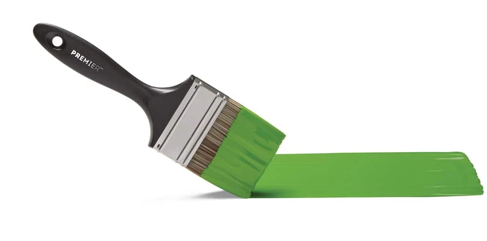 Premier Paint Premier Flat Poly Paint Brush With Plastic Handle, 1-in 2 Premier Paint Premier Flat Poly Paint Brush With Plastic Handle, 1-in - Image 2