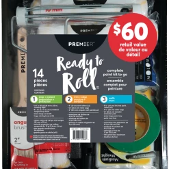 Premier Paint Premier Ready To Roll Paint Accessories Kit, 14-pc