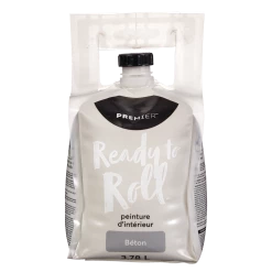 Premier Paint Premier Ready To Roll Interior Wall Paint, Eggshell, Concrete, 3.78-L/1-Gallon