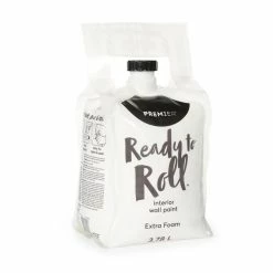 Premier Paint Premier Ready To Roll Interior Wall Paint, Eggshell, Extra Foam, 3.78-L/1-Gallon