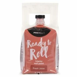 Premier Paint Premier Ready To Roll Interior Wall Paint, Eggshell, Fresh Juice, 3.78-L/1-Gallon