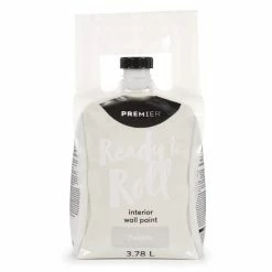 Premier Paint Premier Ready To Roll Interior Wall Paint, Eggshell, Pebble, 3.78-L/1-Gallon