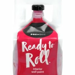 Premier Paint Premier Ready To Roll Interior Wall Paint, Eggshell, Poppy Red, 3.78-L/1-Gallon -Aqua-Dynamic Store premier ready to roll int paint poppy red 40d03ee5 c8d0 472f b547 9acd464b91cc