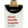 Premier Paint Premier Angle Poly Paint Brush With Short Handle, 2-in